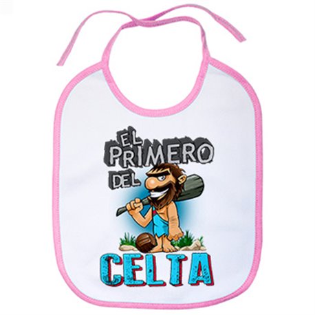 Babero frase el primero del Celta para hincha de su equipo de fútbol