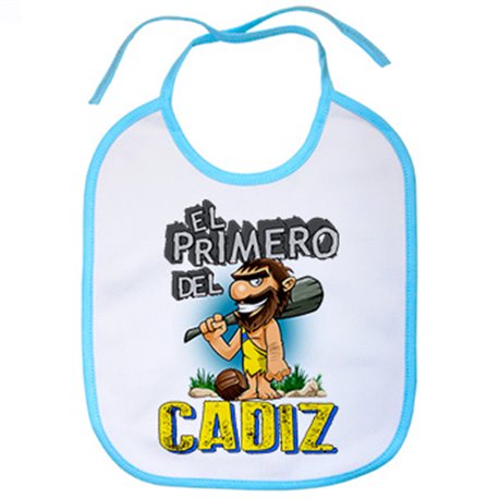 Babero frase el primero del Cádiz para hincha de su equipo de fútbol