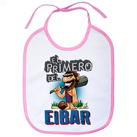 Babero frase el primero del Eibar para hincha de su equipo de fútbol