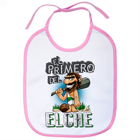 Babero frase el primero del Elche para hincha de su equipo de fútbol