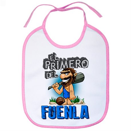 Babero frase el primero del Fuenlabrada para hincha de su equipo de fútbol