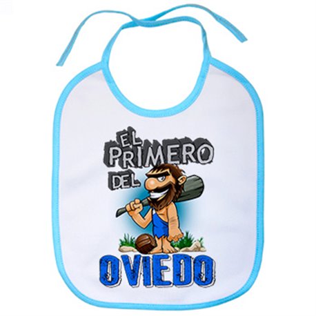 Babero frase el primero del Oviedo para hincha de su equipo de fútbol