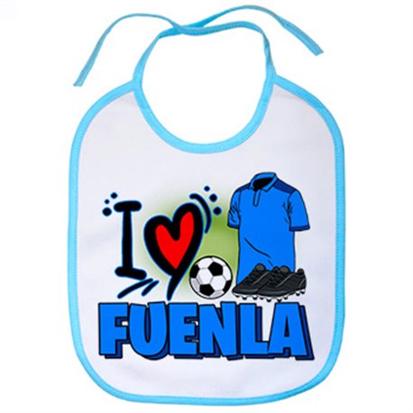 Babero para enamorado de su equipo de fútbol de Fuenla