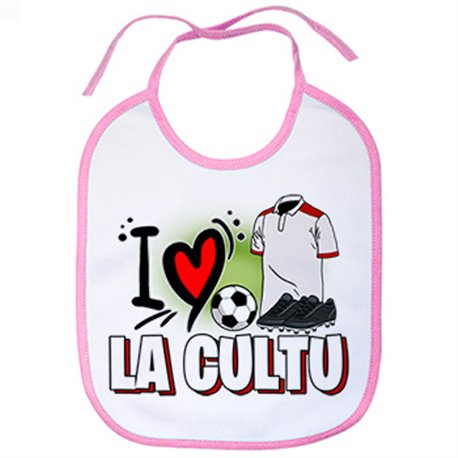 Babero para enamorado de su equipo de fútbol de la Cultu