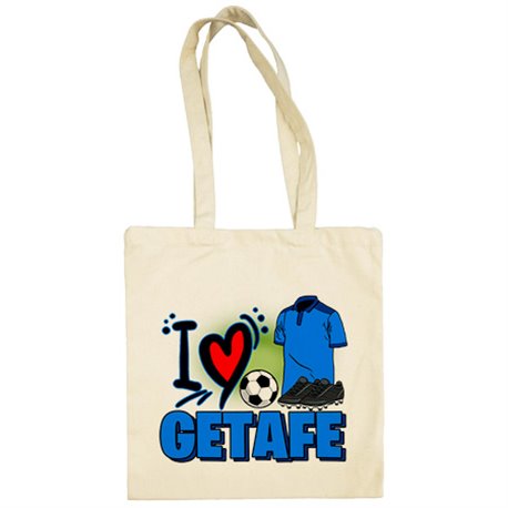 Bolsa de tela para enamorado de su equipo de fútbol de Getafe