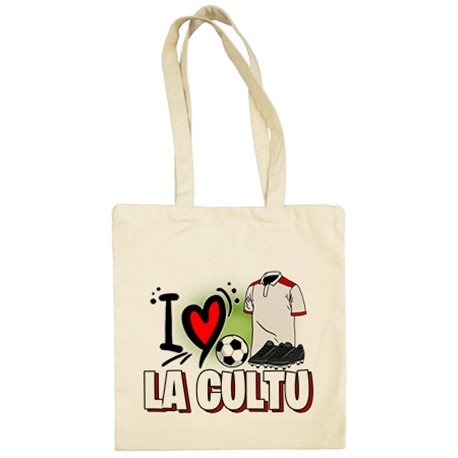 Bolsa de tela para enamorado de su equipo de fútbol de la Cultu