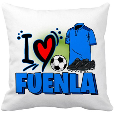 Cojín con relleno para enamorado de su equipo de fútbol de Fuenla