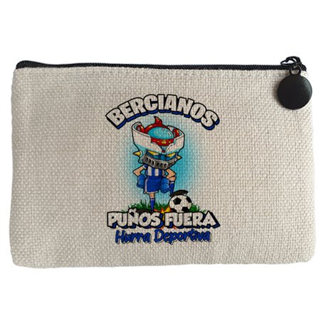 Monedero frase bercianos puños fuera parodia robot de los 80 para nostálgicos futboleros de la deportiva
