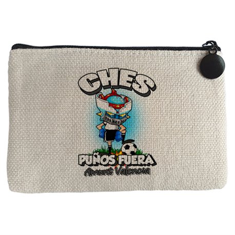 Monedero frase ches puños fuera parodia robot de los 80 para nostálgicos futboleros de Valencia