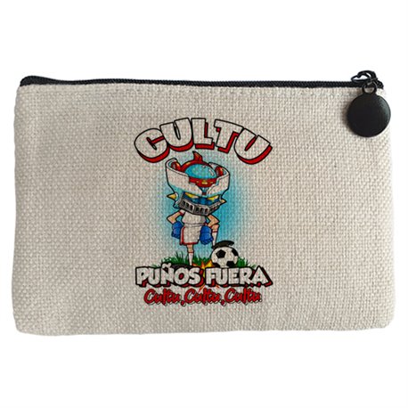 Monedero frase cultu puños fuera parodia robot de los 80 para nostálgicos futboleros