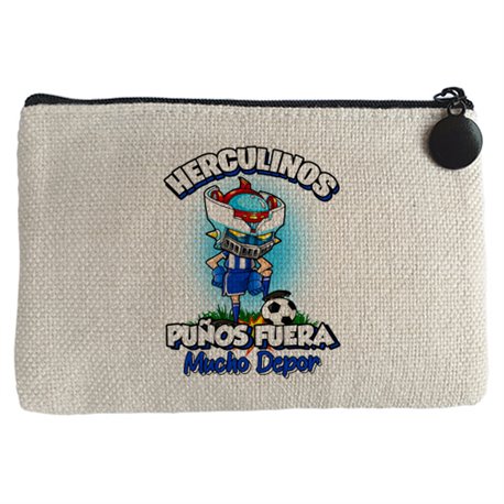 Monedero frase Herculinos puños fuera parodia robot de los 80 para nostálgicos futboleros del Depor