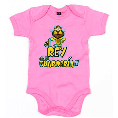 Body bebé El Rey de la guardería