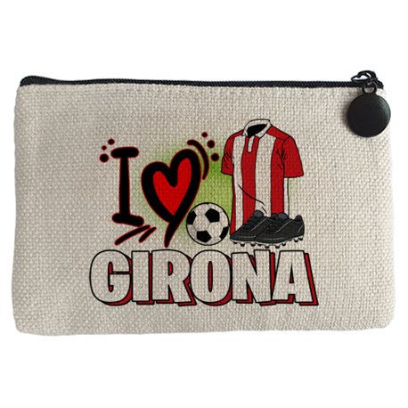 Monedero para enamorado de su equipo de fútbol de Girona