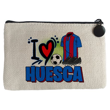 Monedero para enamorado de su equipo de fútbol de Huesca