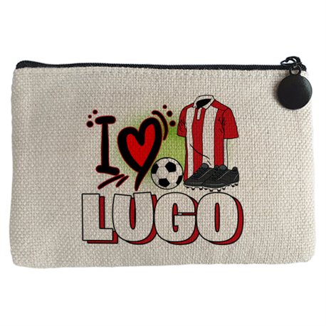 Monedero para enamorado de su equipo de fútbol de Lugo