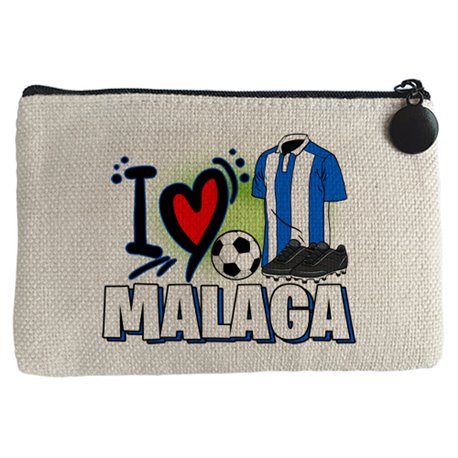 Monedero para enamorado de su equipo de fútbol de Málaga