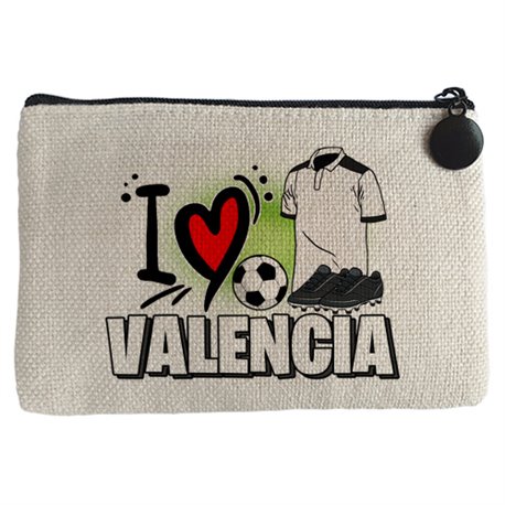 Monedero para enamorado de su equipo de fútbol de Valencia