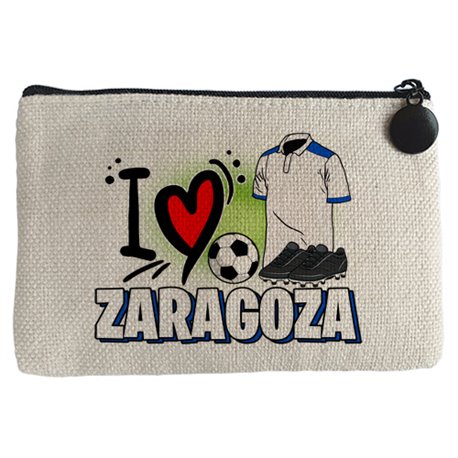 Monedero para enamorado de su equipo de fútbol de Zaragoza