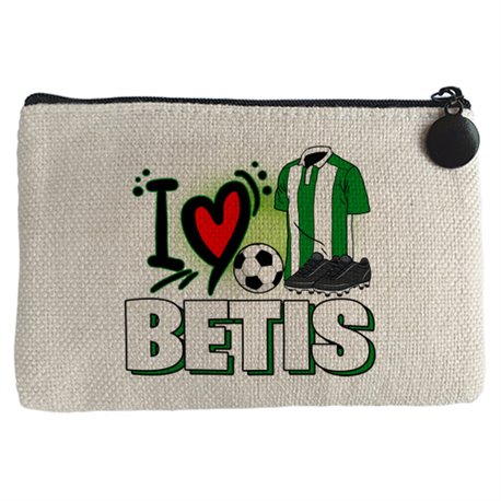 Monedero para enamorado de su equipo de fútbol del Betis