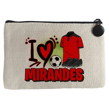 Monedero para enamorado de su equipo de fútbol del Mirandés
