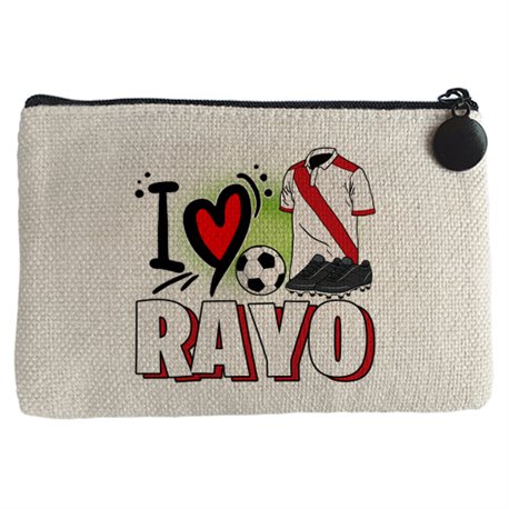 Monedero para enamorado de su equipo de fútbol del Rayo