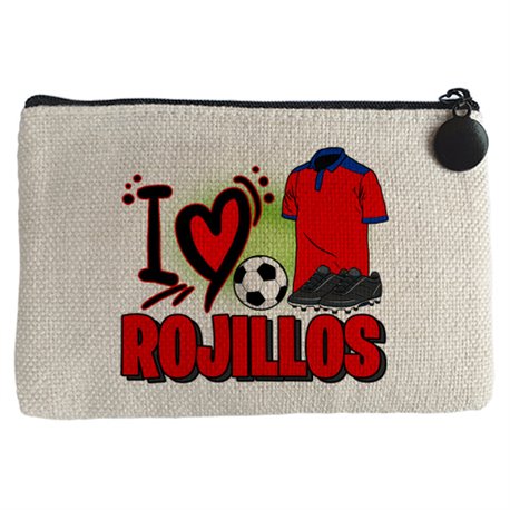 Monedero para enamorado rojillo de su equipo de fútbol