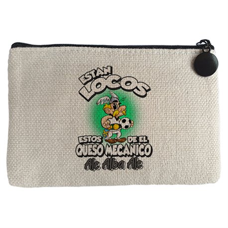 Monedero parodia de Asteris para aficionados al fútbol de Albacete