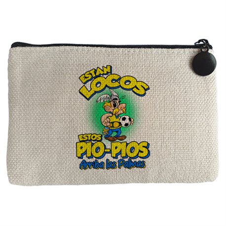 Monedero parodia de Asteris para aficionados al fútbol de Las Palmas