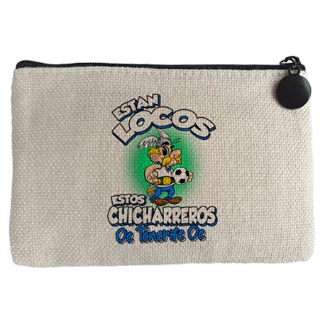 Monedero parodia de Asteris para aficionados al fútbol de Tenerife