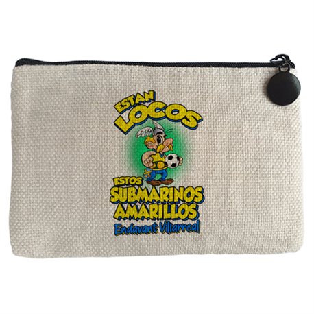 Monedero parodia de Asteris para aficionados al fútbol de Villarreal