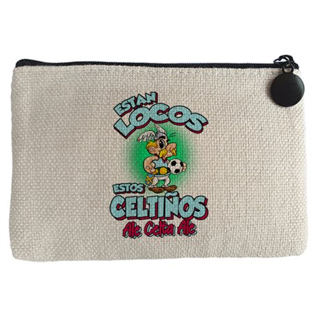 Monedero parodia de Asteris para aficionados al fútbol del Celta