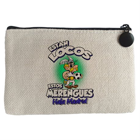 Monedero parodia de Asteris para merengues aficionados al fútbol del Madrid (DESACTIVAR)