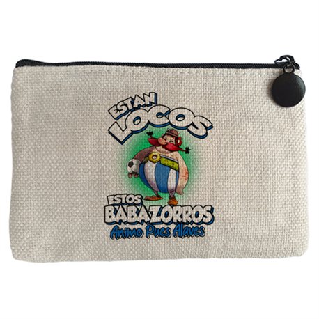 Monedero parodia de Obelis para aficionados al fútbol  alavés