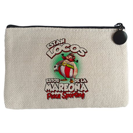 Monedero parodia de Obelis para aficionados al fútbol del Sporting