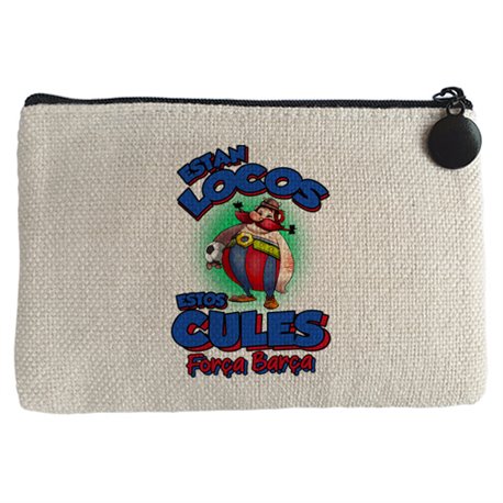 Monedero parodia de Obelis para culés aficionados al fútbol de Barcelona (DESACTIVAR)