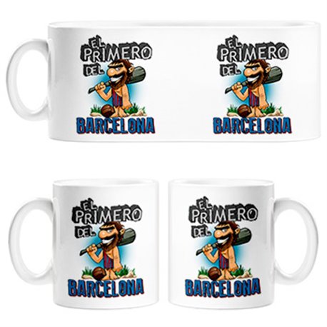 Taza frase el primero del Barcelona para hincha de su equipo de fútbol