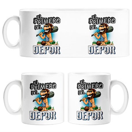 Taza frase el primero del Depor para hincha de su equipo de fútbol