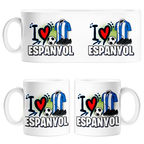 Taza para enamorado de su equipo de fútbol espanyol