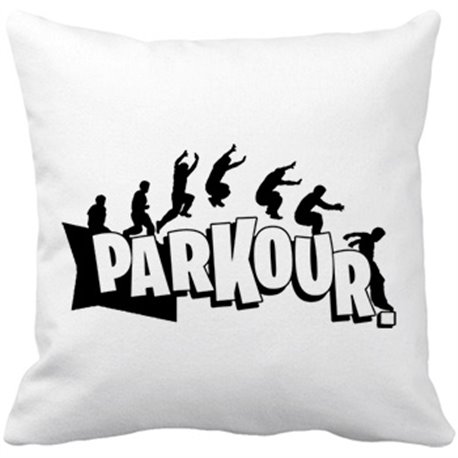 Cojín con relleno apasionado del Parkour