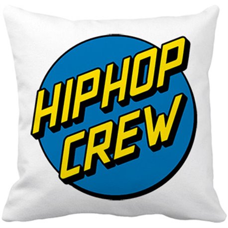 Cojín con relleno Hip Hop Crew