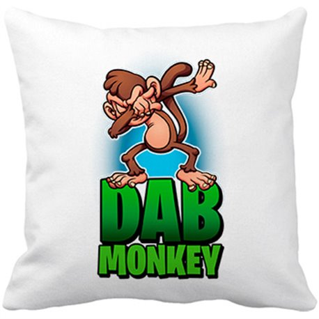 Cojín con relleno Hip Hop Dab Monkey