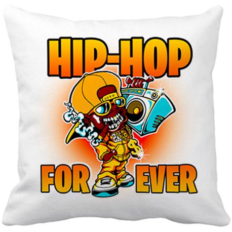 Cojín con relleno Hip Hop Forever