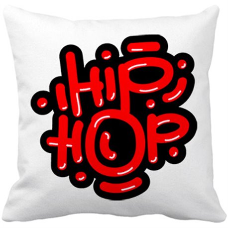 Cojín con relleno Hip Hop Style
