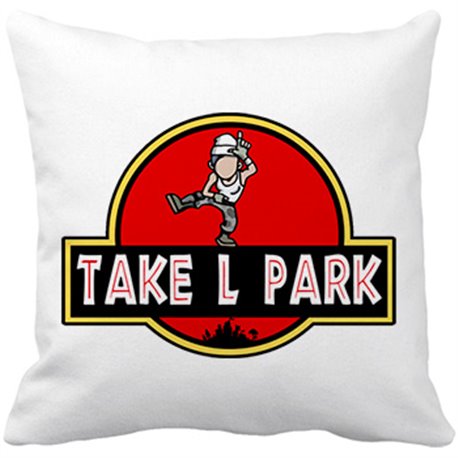 Cojín con relleno parodia para gamer pose baile Take L park