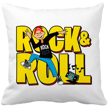 Cojín con relleno Rock And Roll