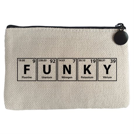 Monedero Funky tabla periódica