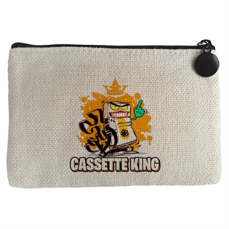 Monedero Music Cassete King