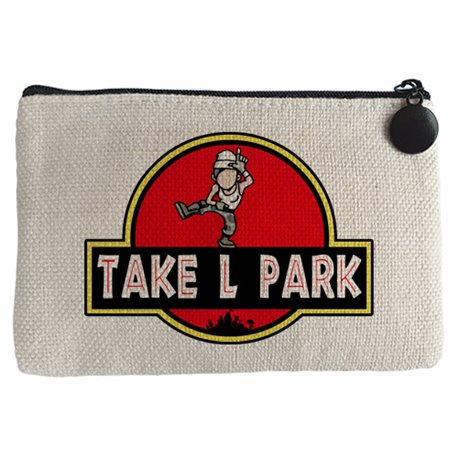 Monedero parodia para gamer pose baile Take L park