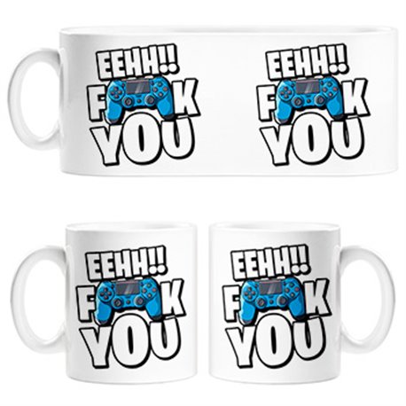 Taza divertida para gamers de consola