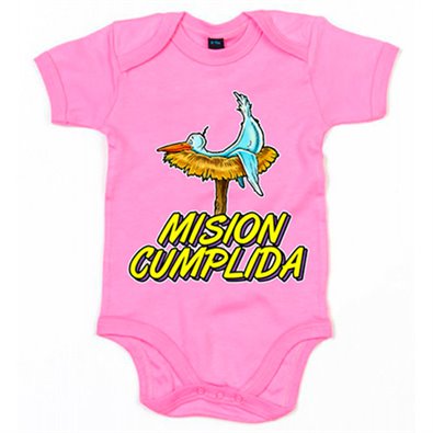 Body bebé Misión cumplida